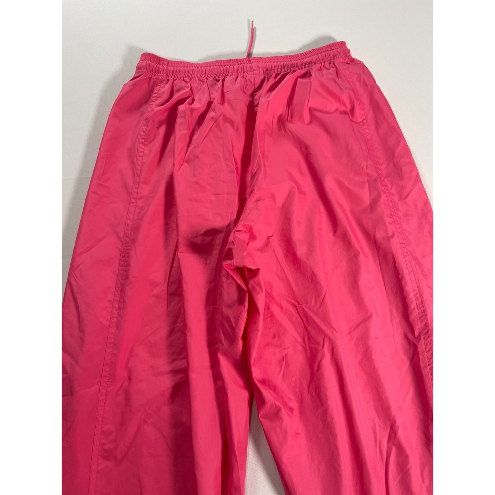VTG 90's Nike Elite Spellout Shiny Ballon Baggy Windbreaker Pants Women's M - Picture 8 of 9